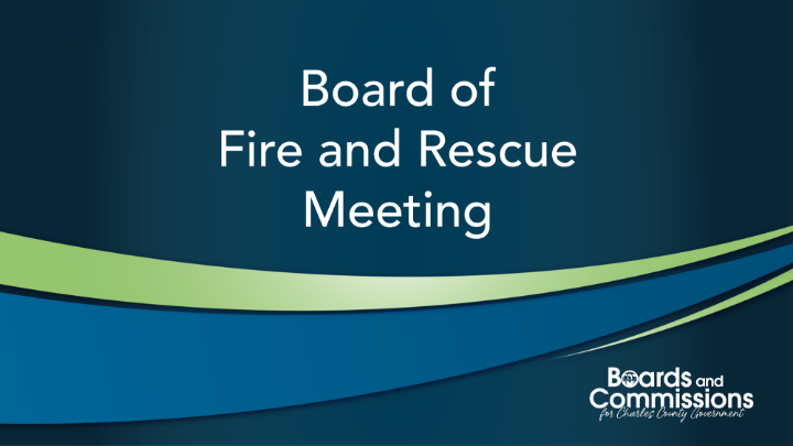 Thumbnail image for Board of Fire and Rescue: August 20, 2026